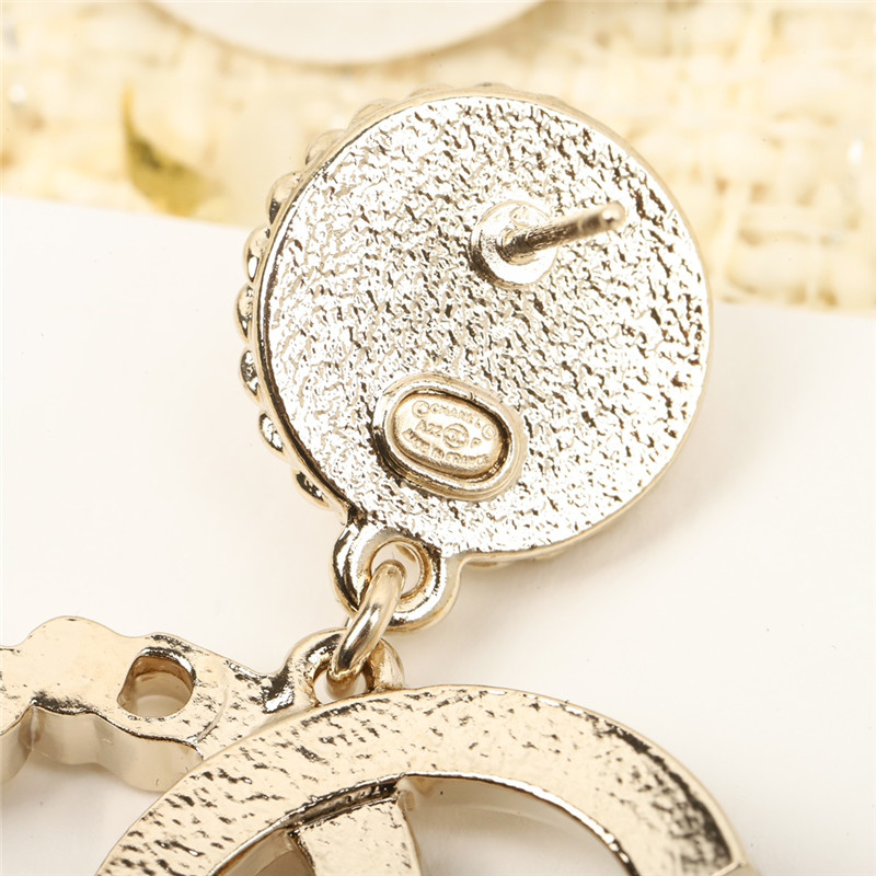 Chanel double C earrings