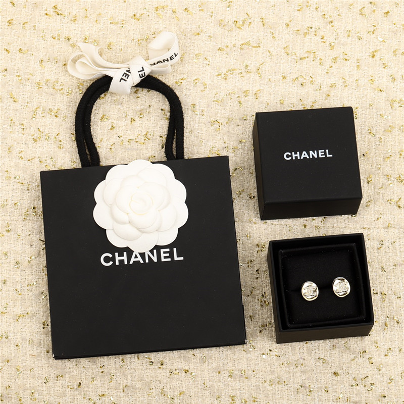 Chanel coin double C earrings
