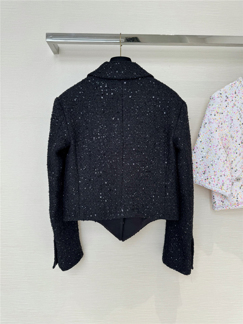 Ch**el woven blazer replica designer clothes