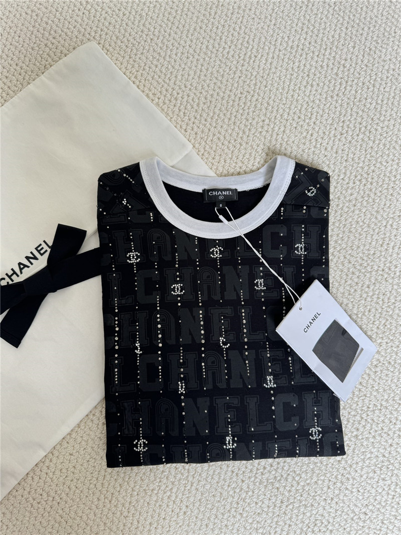 Ch**el studded top + shorts replica clothing sites