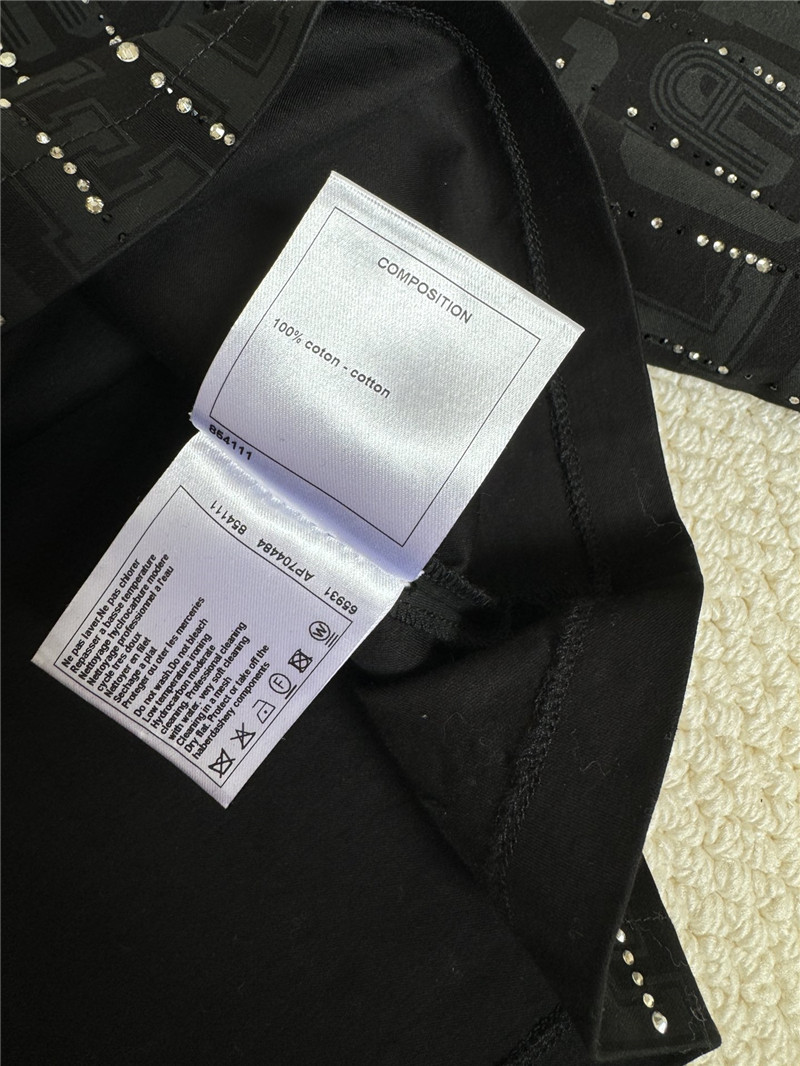 Ch**el studded top + shorts replica clothing sites