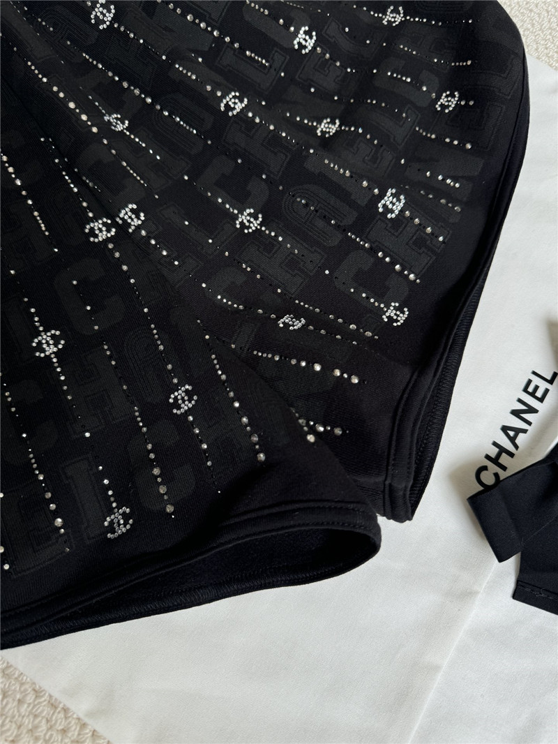 Ch**el studded top + shorts replica clothing sites