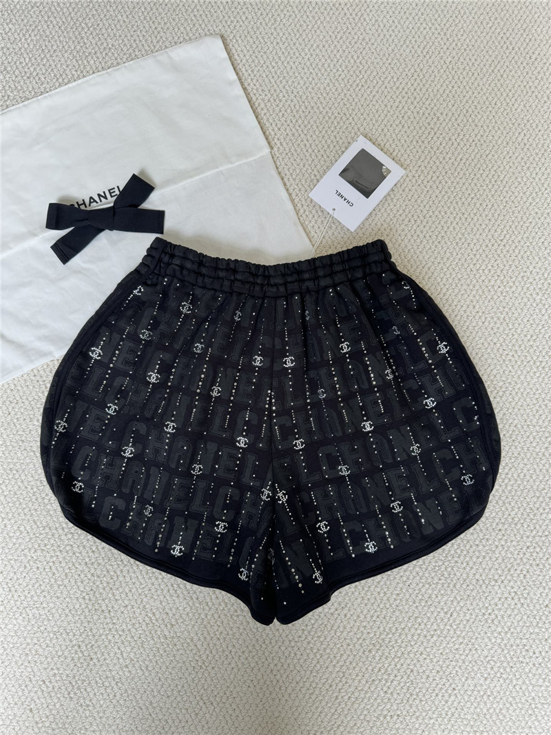 Ch**el studded top + shorts replica clothing sites