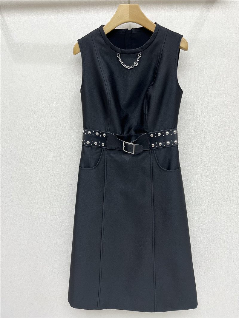 louis vuitton LV sleeveless dress