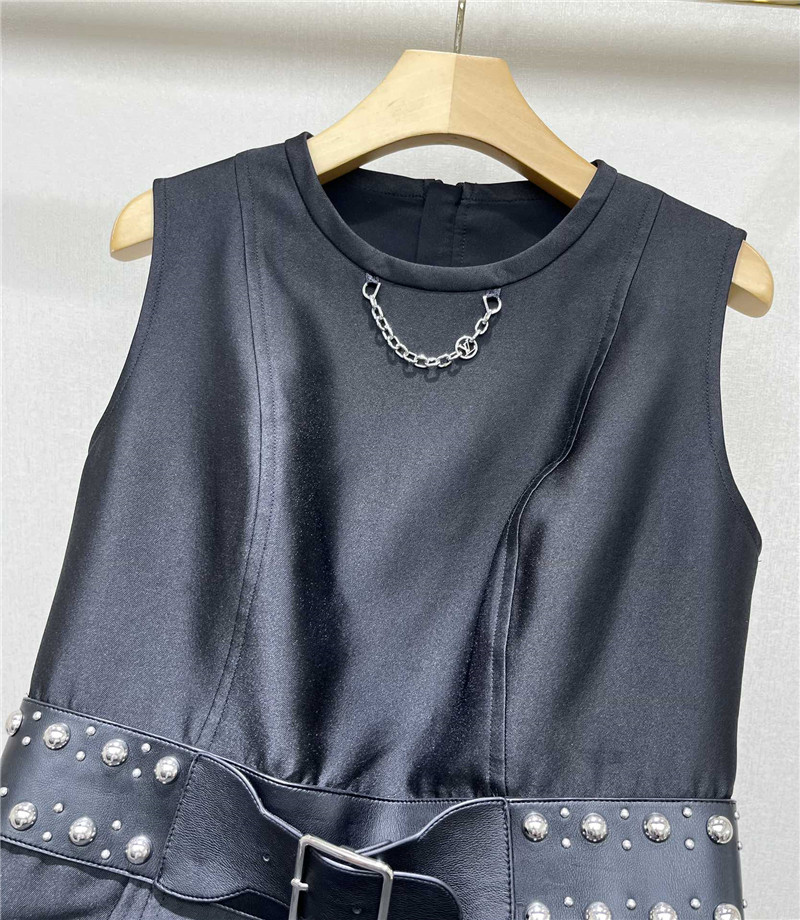 l0vis Vvtt0n lv sleeveless dress