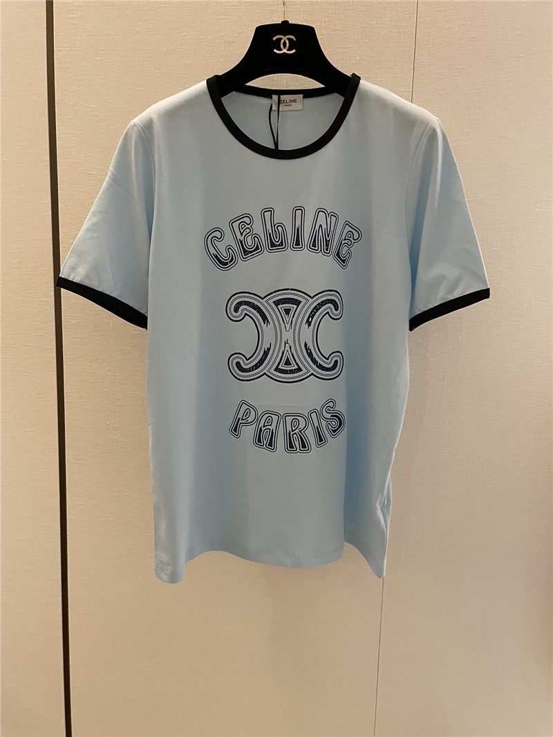 celine Arc de Triomphe short-sleeved T-shirt replica clothes