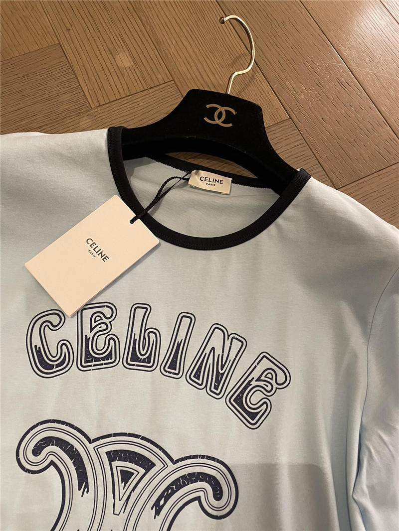 celine Arc de Triomphe short-sleeved T-shirt replica clothes