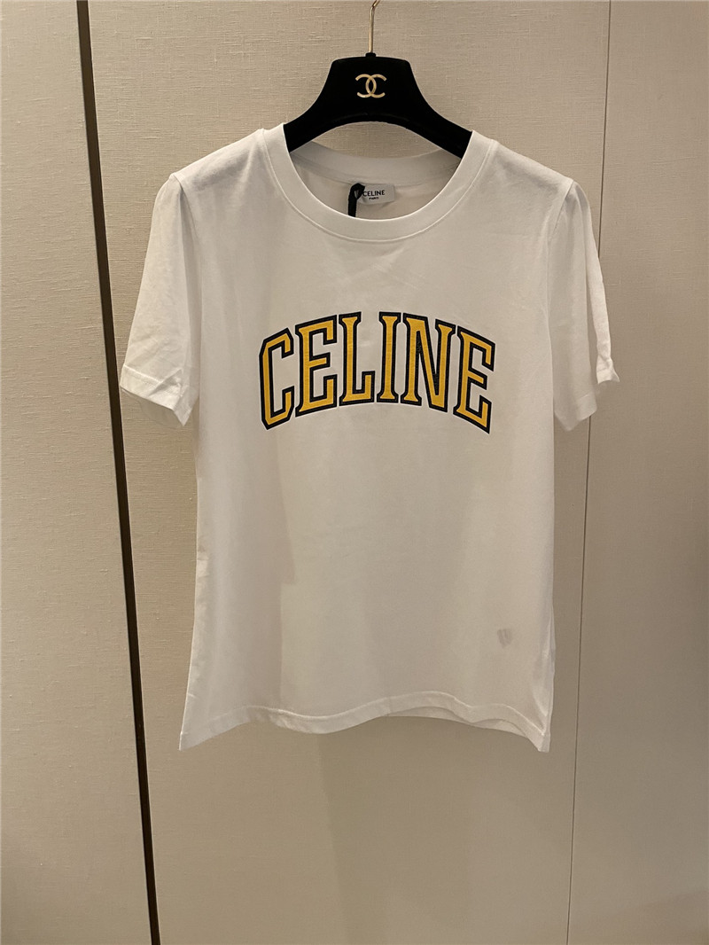 celine new printed short sleeve replica d&g clothing