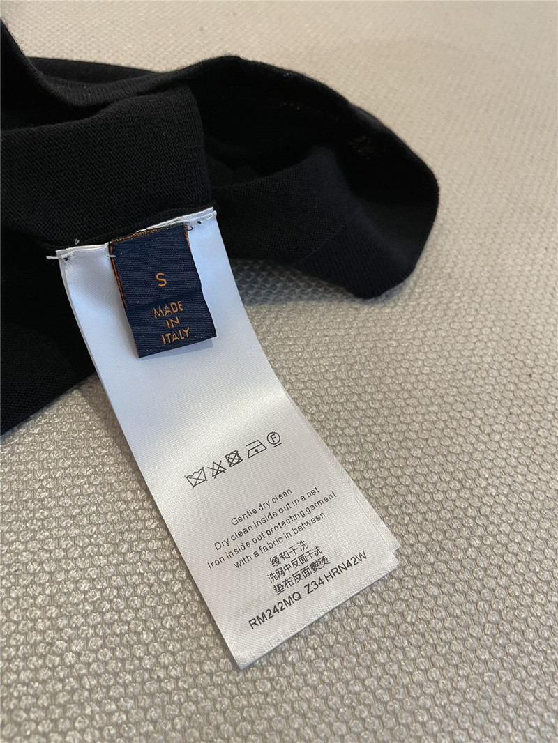 l0vis Vvtt0n logo cotton crew-neck top