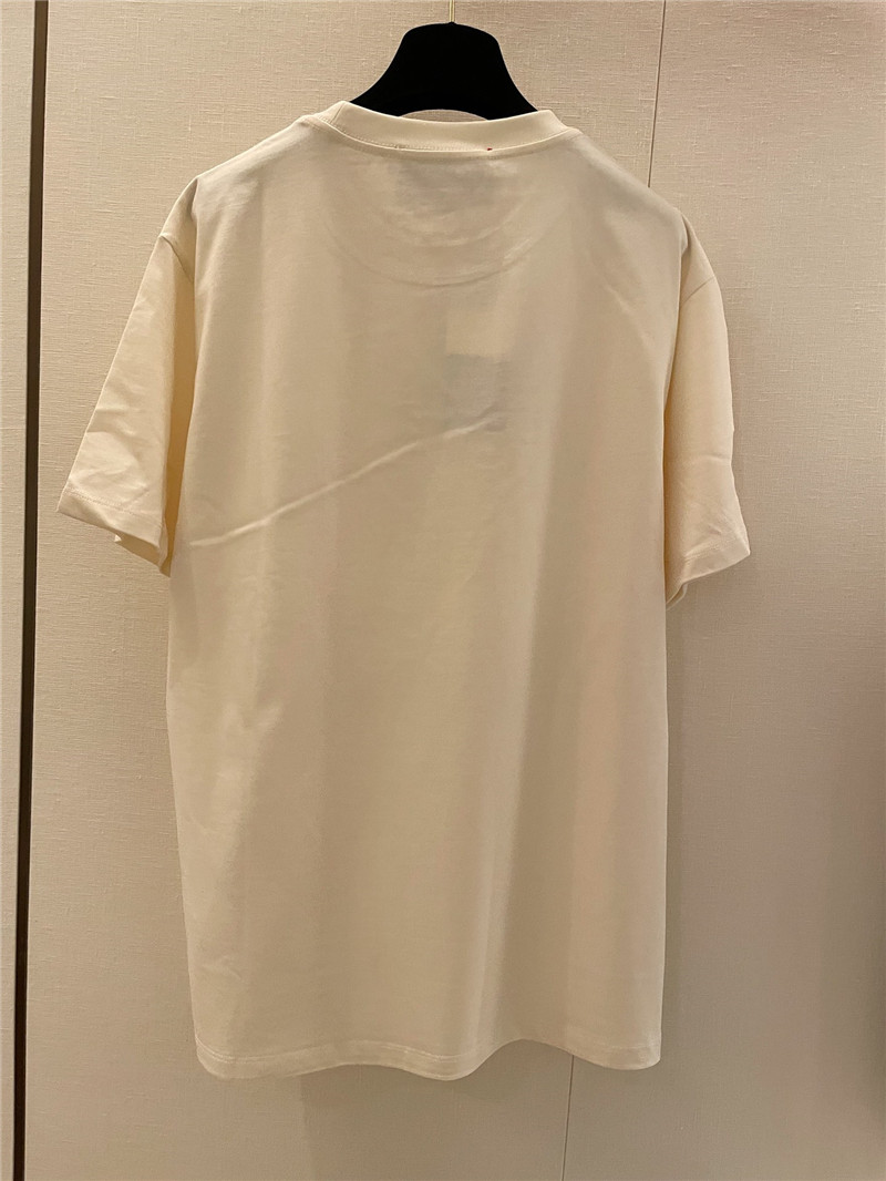 Gvc*1 classic logo cotton short sleeve replica d&g clothing