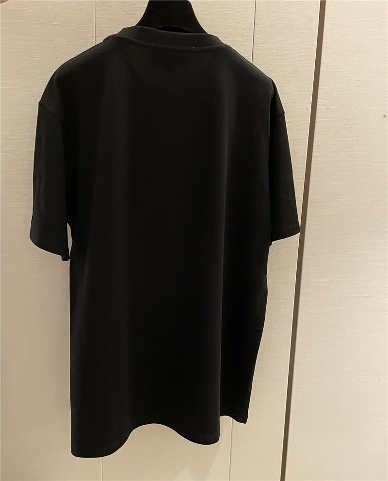 Gvc*1 classic logo cotton short sleeve replica d&g clothing