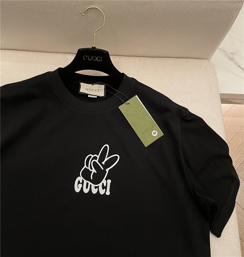 Gvc*1 classic logo cotton short sleeve replica d&g clothing