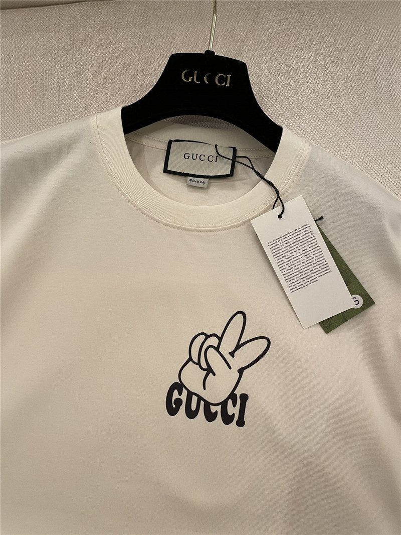 Gvc*1 classic logo cotton short sleeve replica d&g clothing