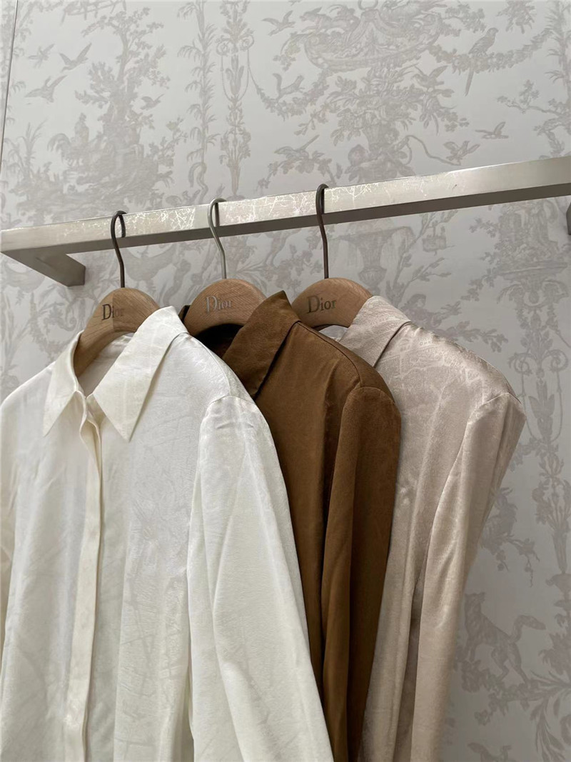 D10r paris map jacquard shirt replica clothing