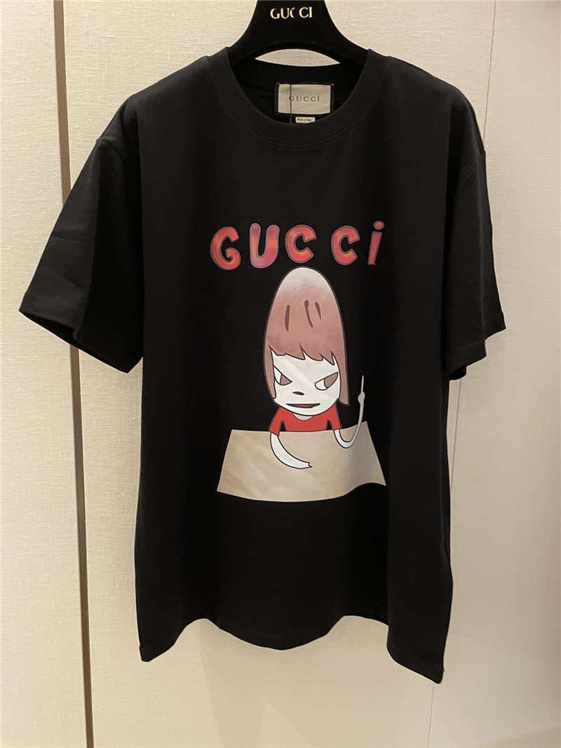 Gvc*1 funny little girl short sleeve replica designer clothing websites