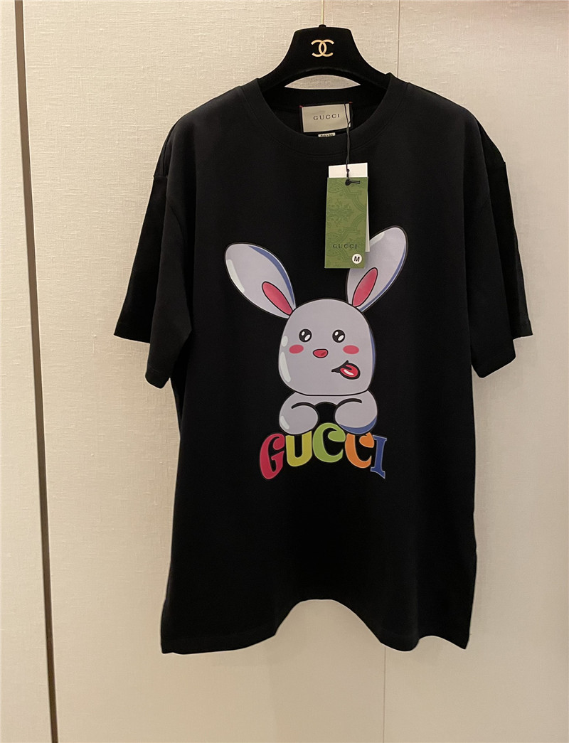 Gvc*1 big ear rabbit short sleeve replica d&g clothing