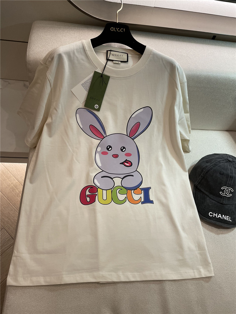 Gvc*1 big ear rabbit short sleeve replica d&g clothing