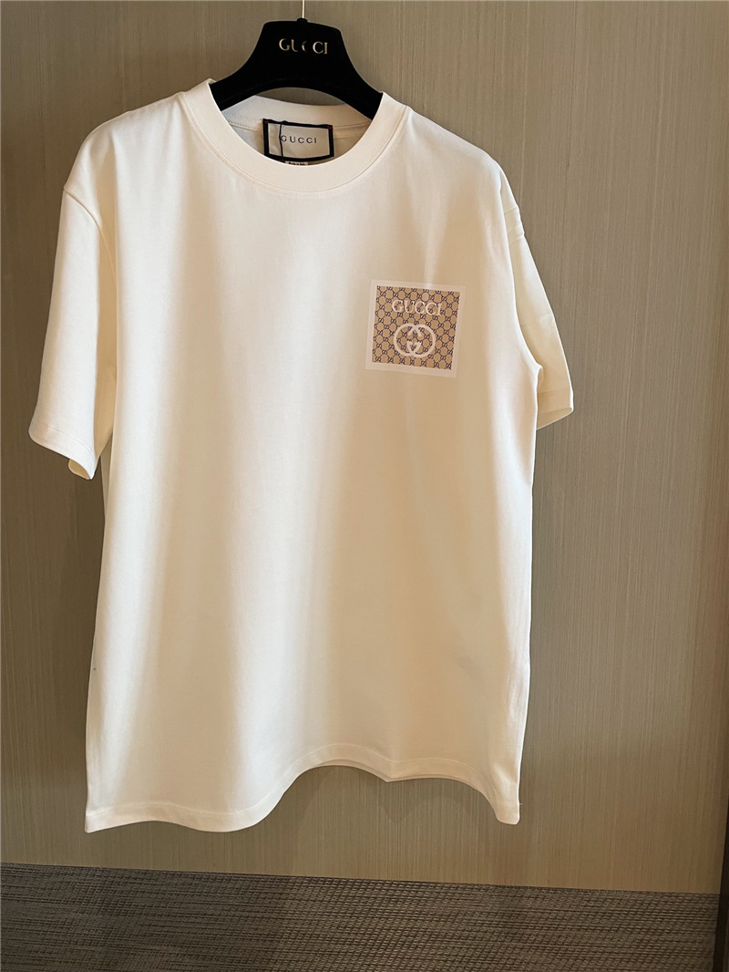 Gvc*1 pure cotton short sleeve replica designer clothes