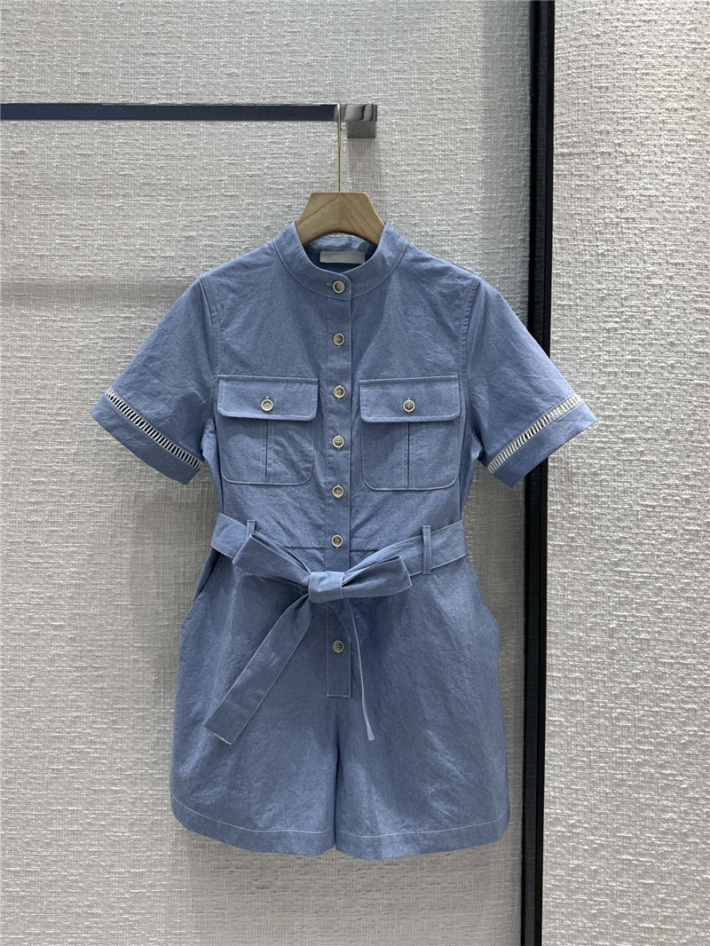 Chloé cotton jumpsuit replica designer clothes