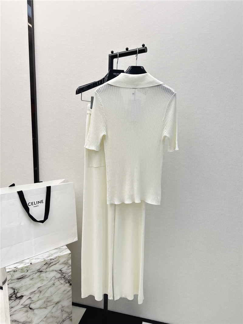 celine lazy style ice silk suit replica d&g clothing