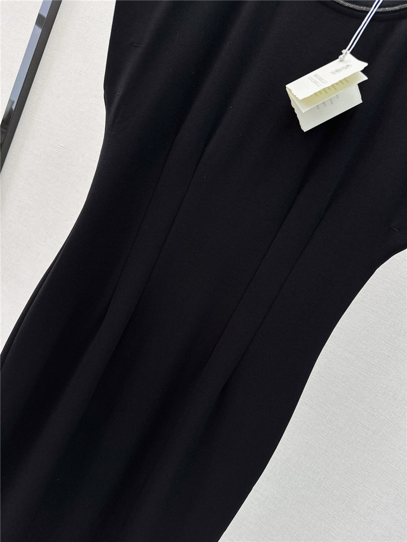 BC new chain decorated simple slim dress replica clothes