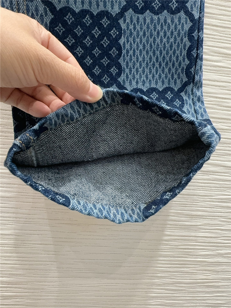 louis vuitton LV denim jeans replica designer clothes