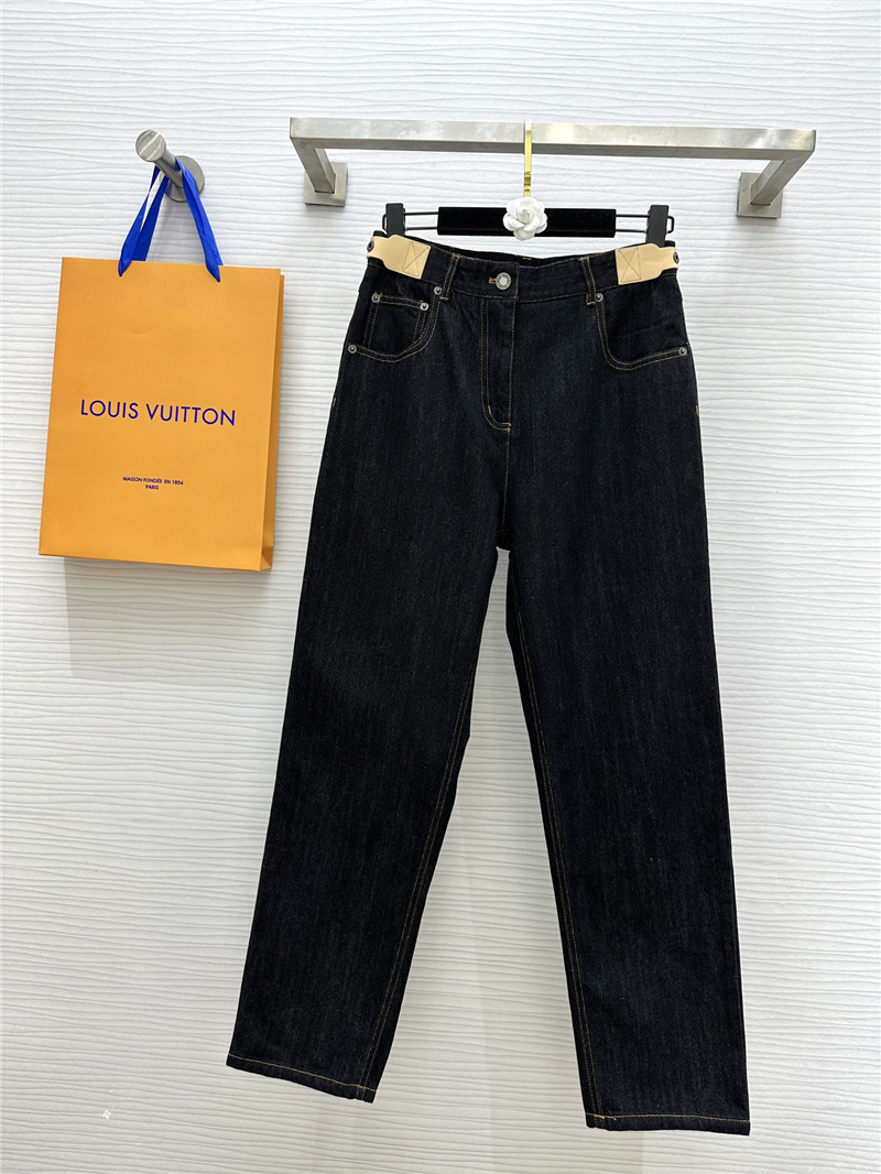 louis vuitton LV denim trousers replica clothing sites