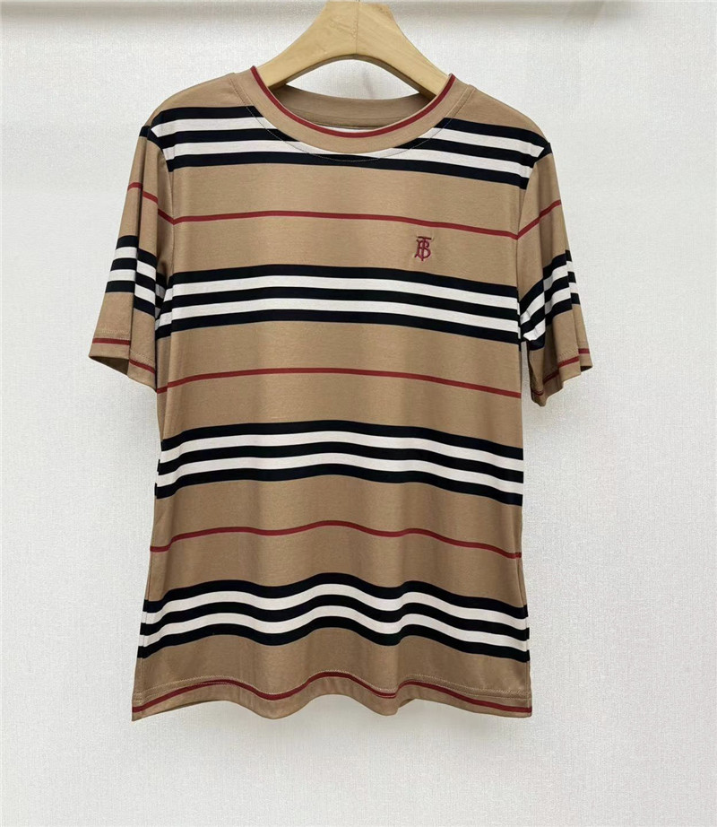 Burberry striped short T replica clothing sites