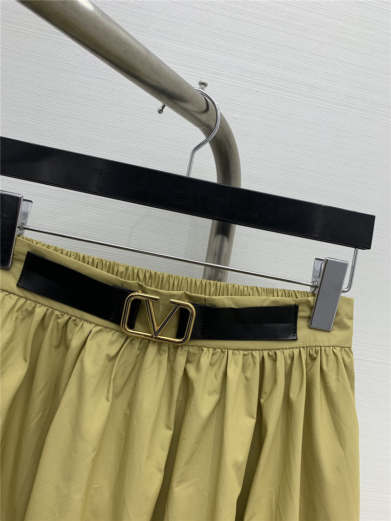 valentino solid color long skirt replica designer clothing websites