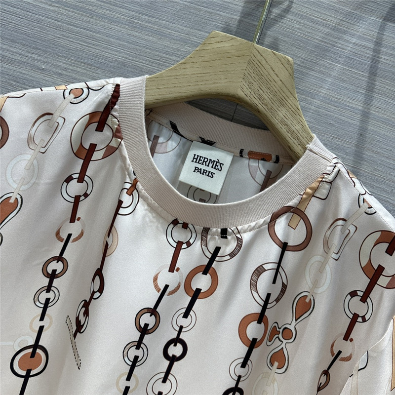 H**me5 silk short sleeve top replica d&g clothing