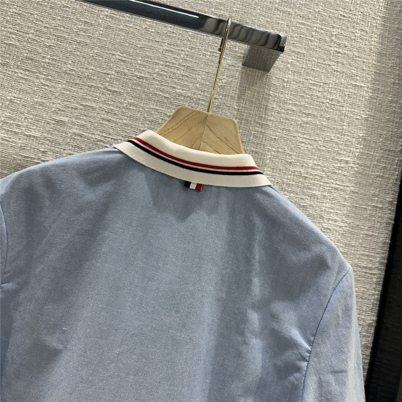 Thom Browne crochet pocket Polo collar dress replica clothing