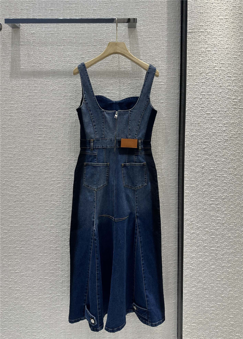 a1exa*der Mcqv*en strapless denim dress replicas clothes