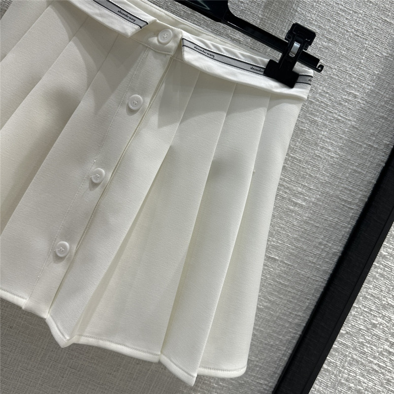 A1exa*der wang mid-high waist pleated skirt replica clothes