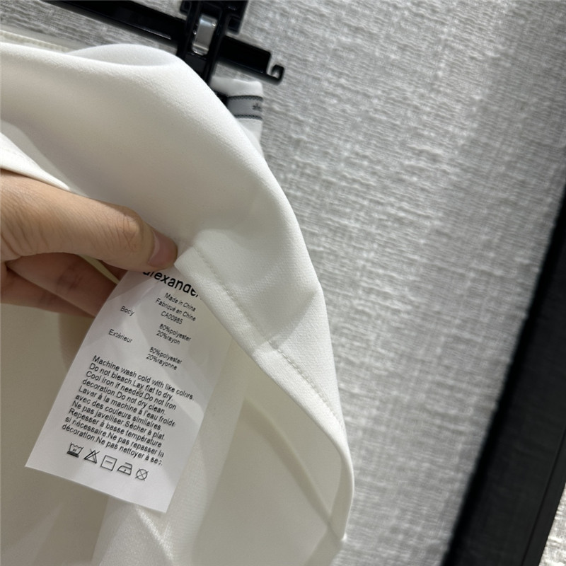 A1exa*der wang mid-high waist pleated skirt replica clothes