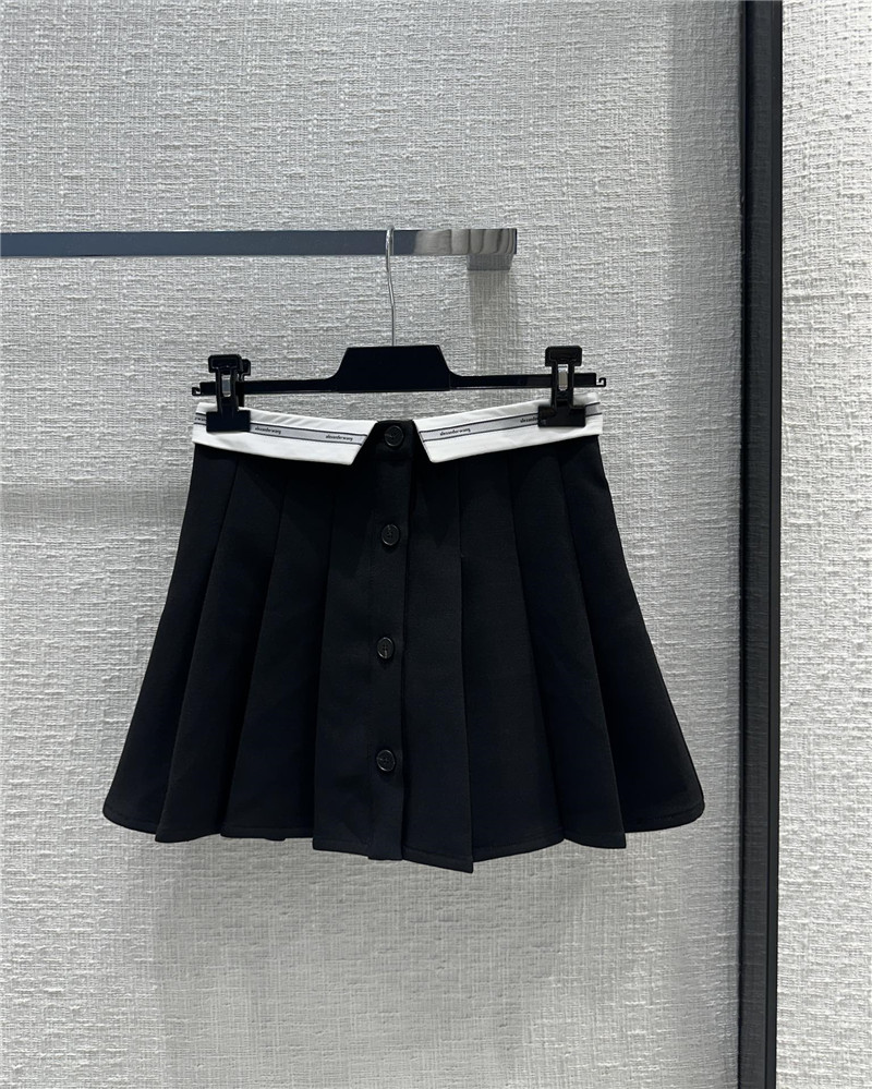 alexander wang mid-high waist pleated skirt replica clothes