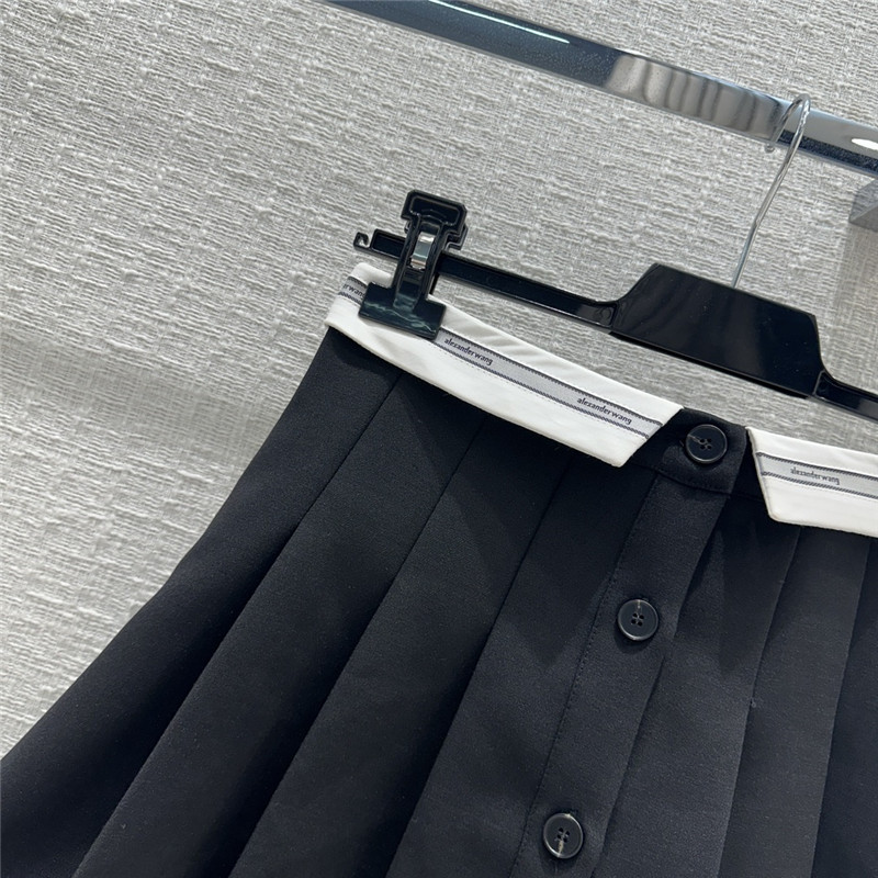 A1exa*der wang mid-high waist pleated skirt replica clothes
