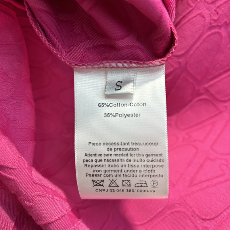 Va1e*ntin0 letter jacquard shirt replica d&g clothing