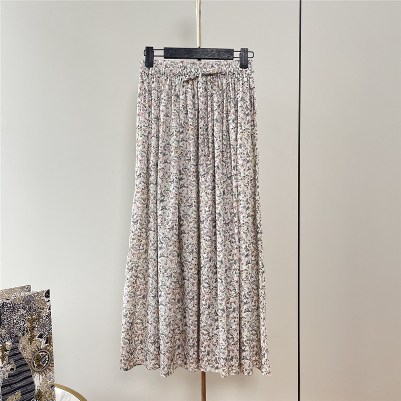 dior dragonfly element pattern long skirt replica d&g clothing