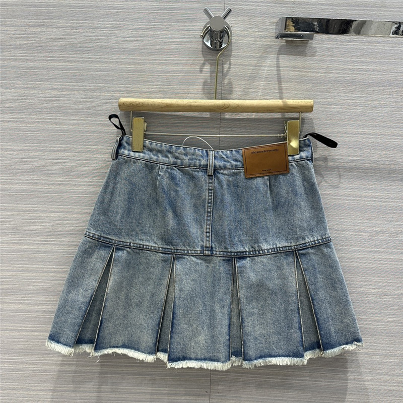 A1exa*der wang denim skirt replica clothes
