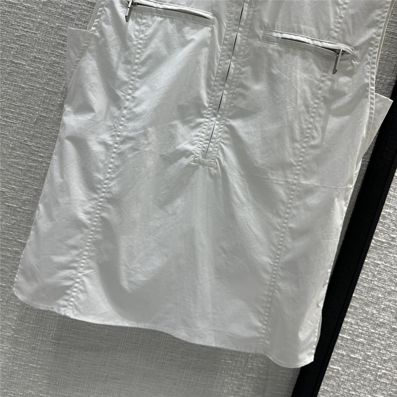 Bv*b*rry stand collar sleeveless shirt replica designer clothes