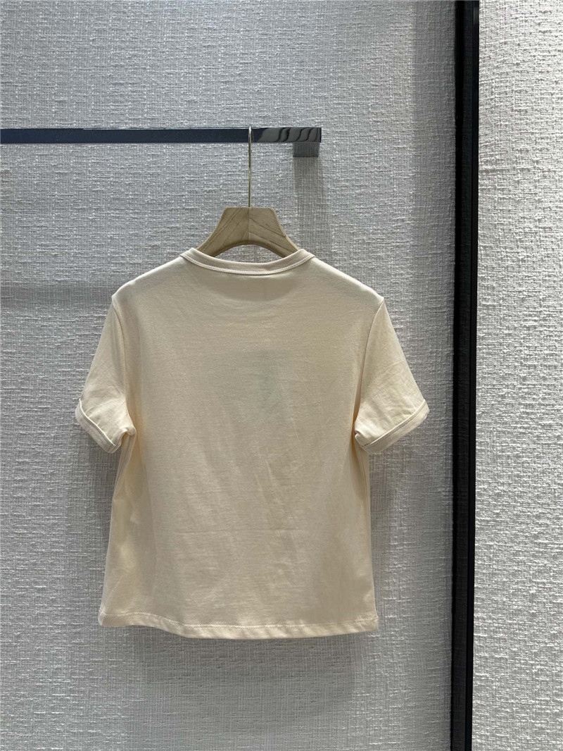 Acne Studios Minimal Logo Print T-Shirt
