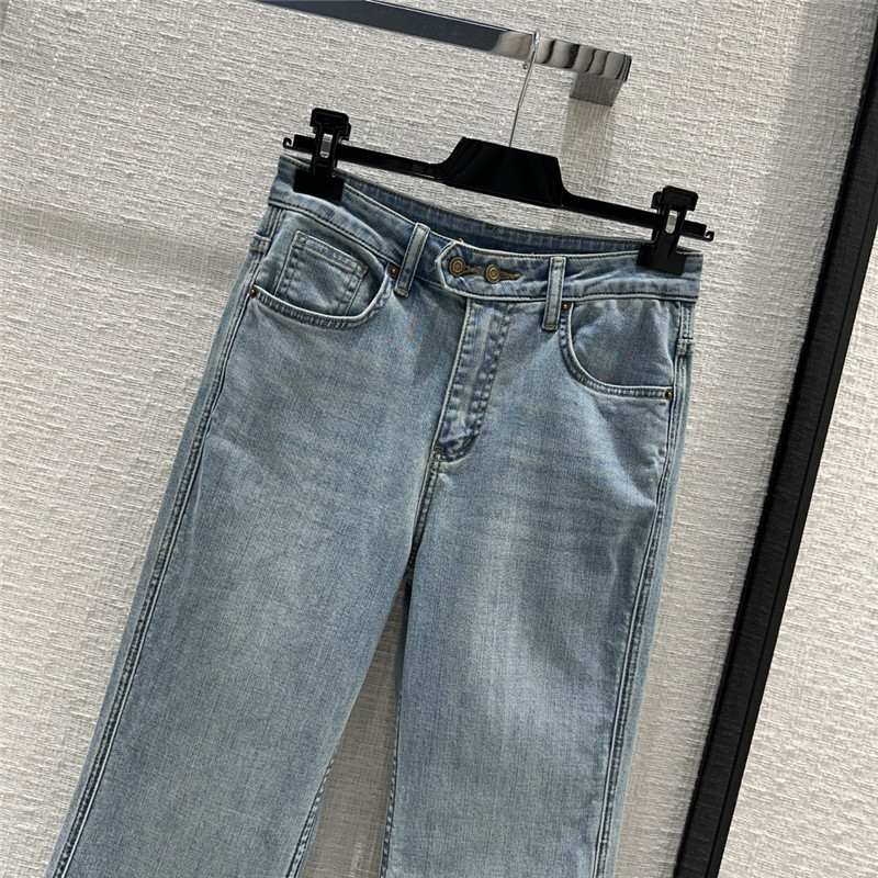 Y51 2 button bootcut jeans replica clothing