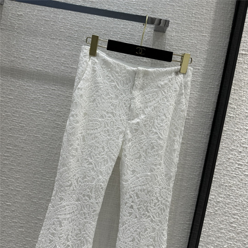 Chanel water soluble lace bell bottoms replica clothing sites
