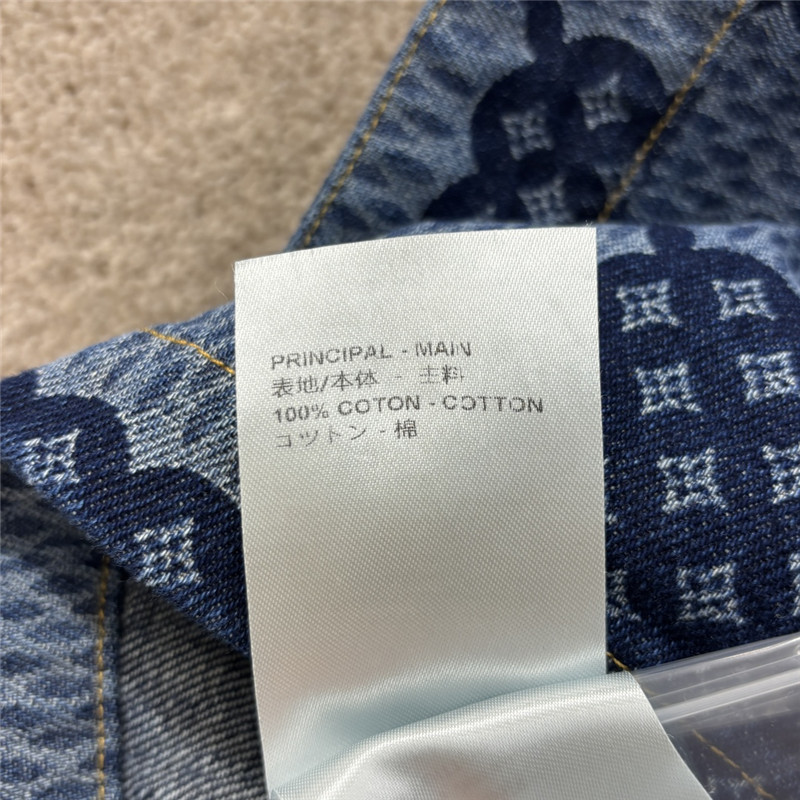 l0vis Vvtt0n lv checkerboard denim skirt replicas clothes