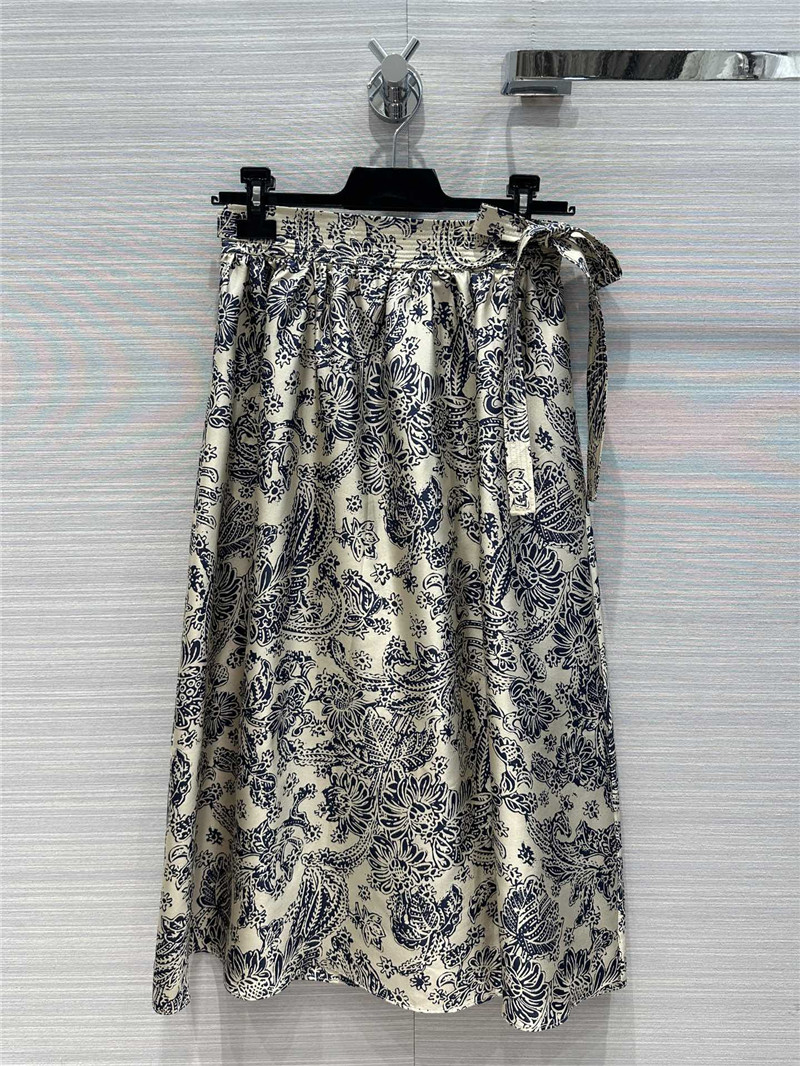 loro piana mulberry silk strappy long skirt replica clothes