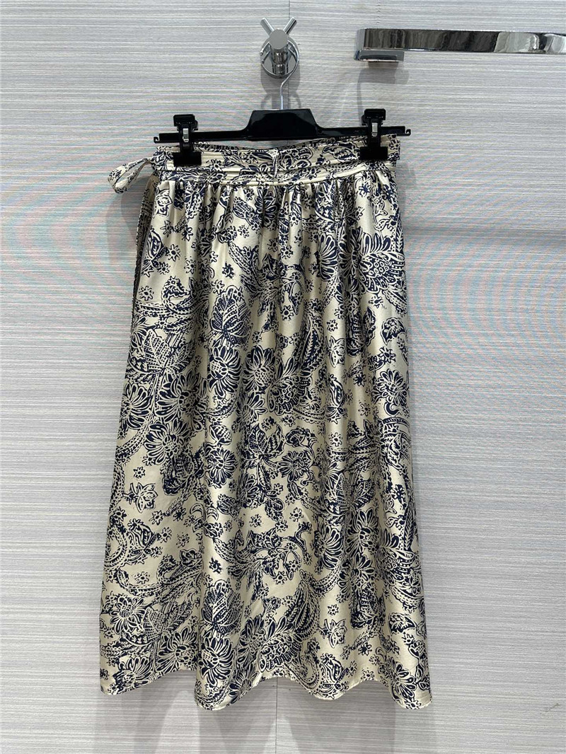 L0r0 P1ana mulberry silk strappy long skirt replica clothes