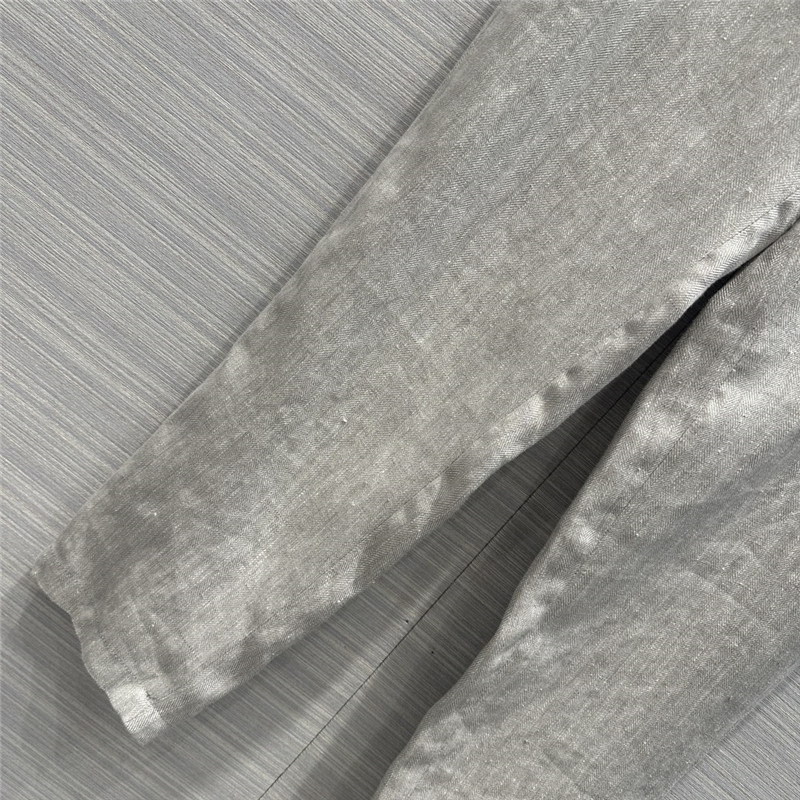 BC herringbone cotton and linen suit pants replica d&g clothing