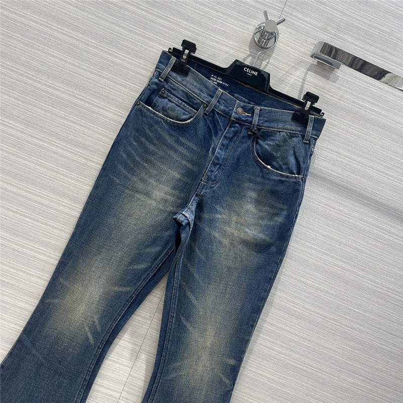 Ce1i*e low waist bootcut extra long jeans replica d&g clothing
