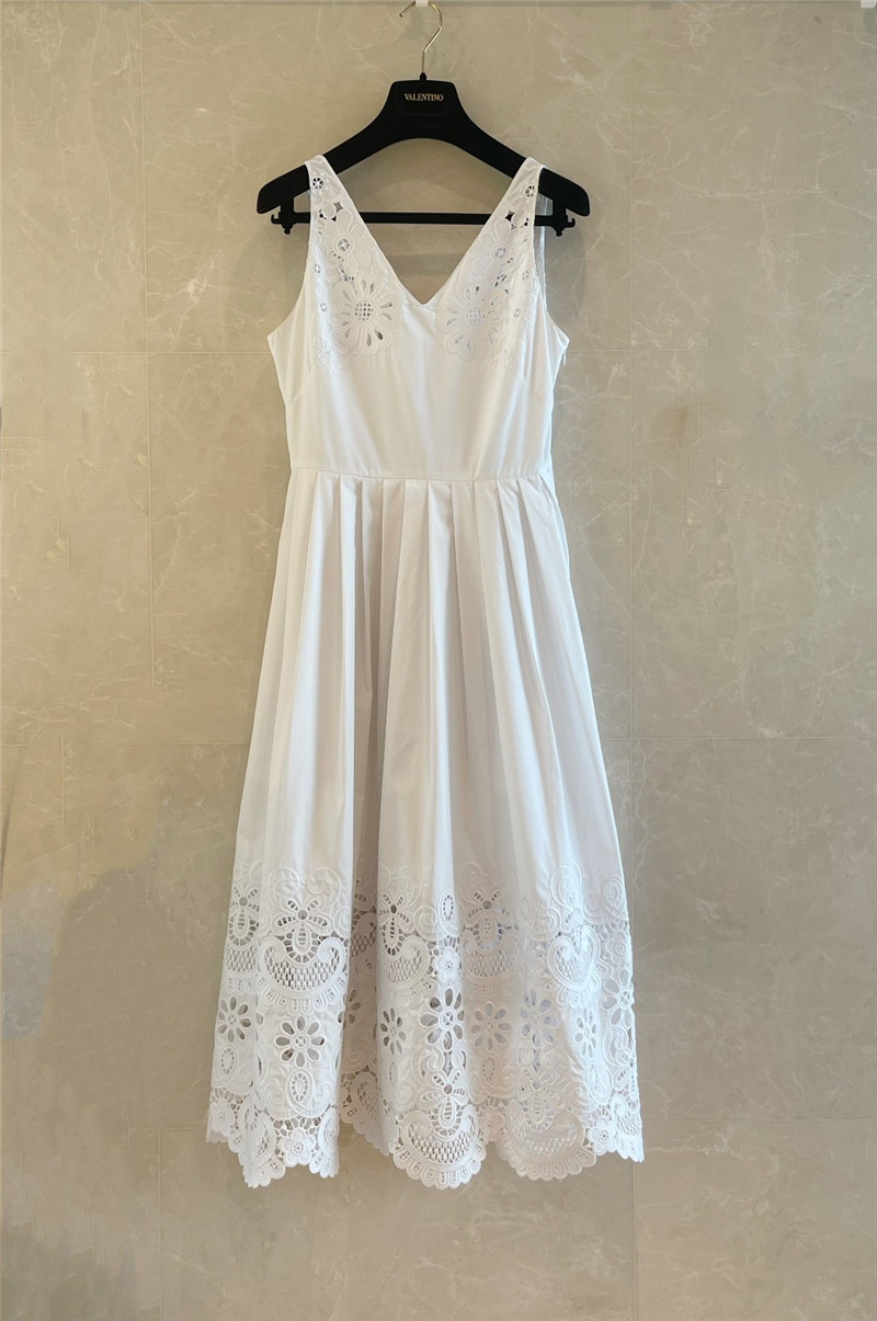 valentino hollow floral dress replica designer clothes