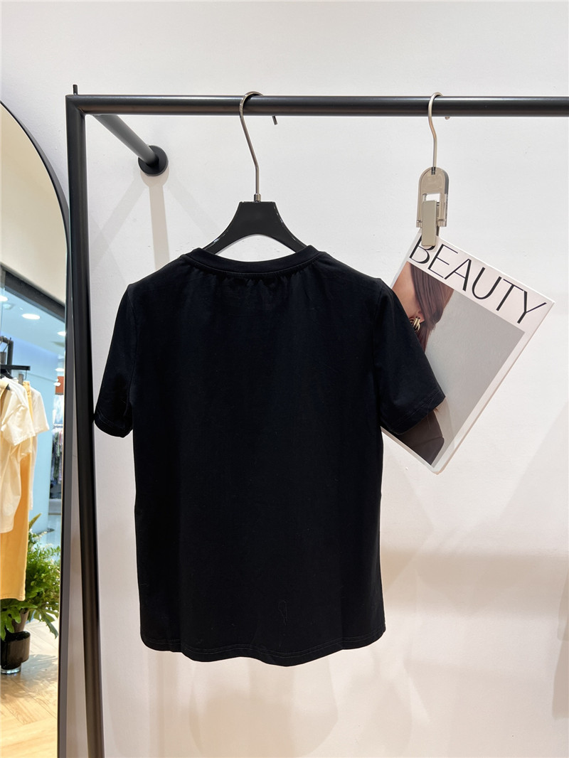 dior appliqu¨¦ short-sleeved T-shirt replica clothing